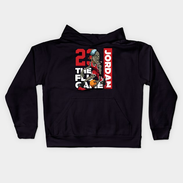 Michael Jordan 23 Kids Hoodie by Polos